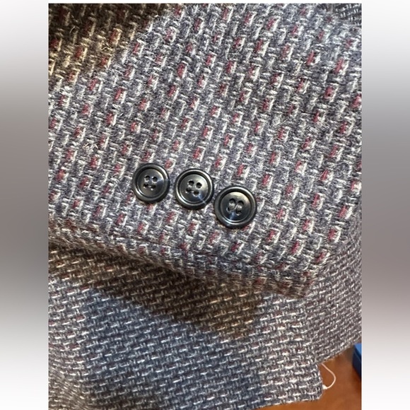 M.P.M. Originals Women’s Tweed Wool Lined Pockets Blazer Jacket Size 8 - Picture 7 of 10